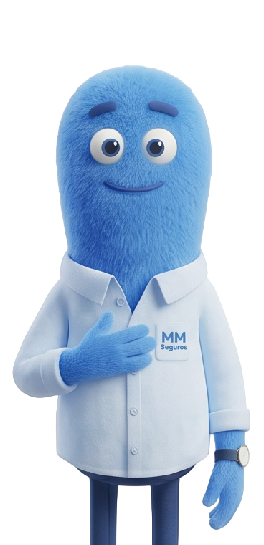 Personaje MM, mascota de MM Seguros